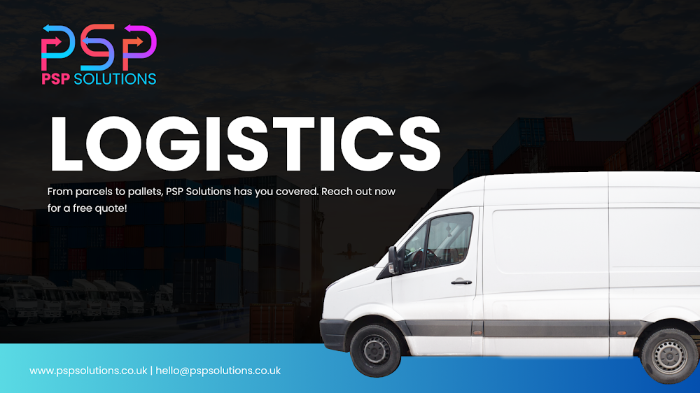 PSP Solutions delivery truck dispatch service illustration